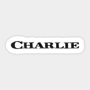 Charlie My Name Is Charlie Sticker